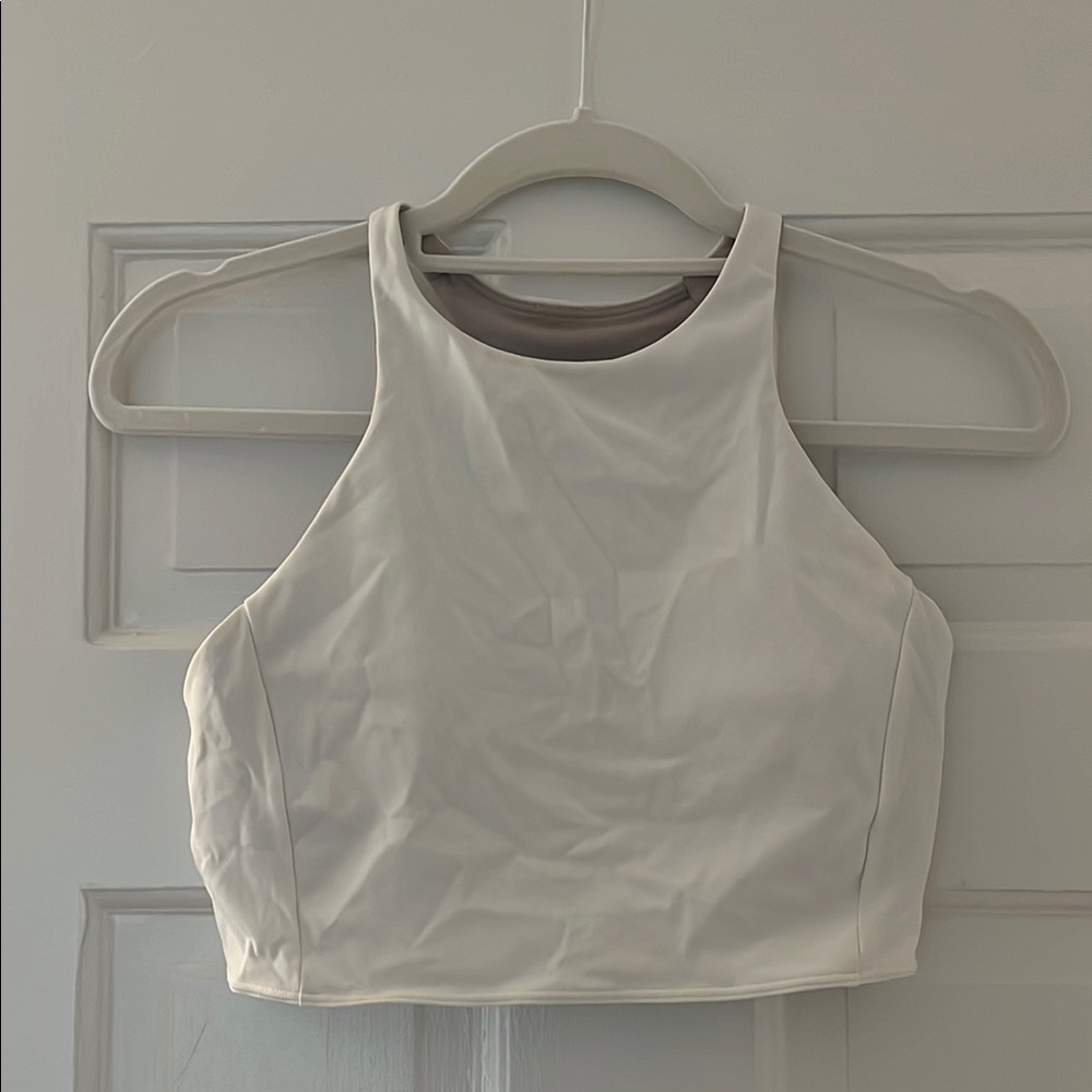 Lululemon Athletica White Bra Top